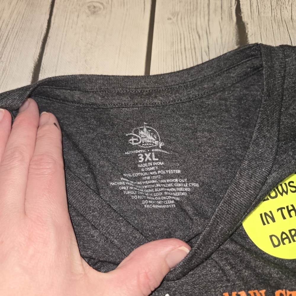 Disney 2019 Mickey's Halloween Party Gray T-Shirt Top Size 3XL - Picture 3 of 4